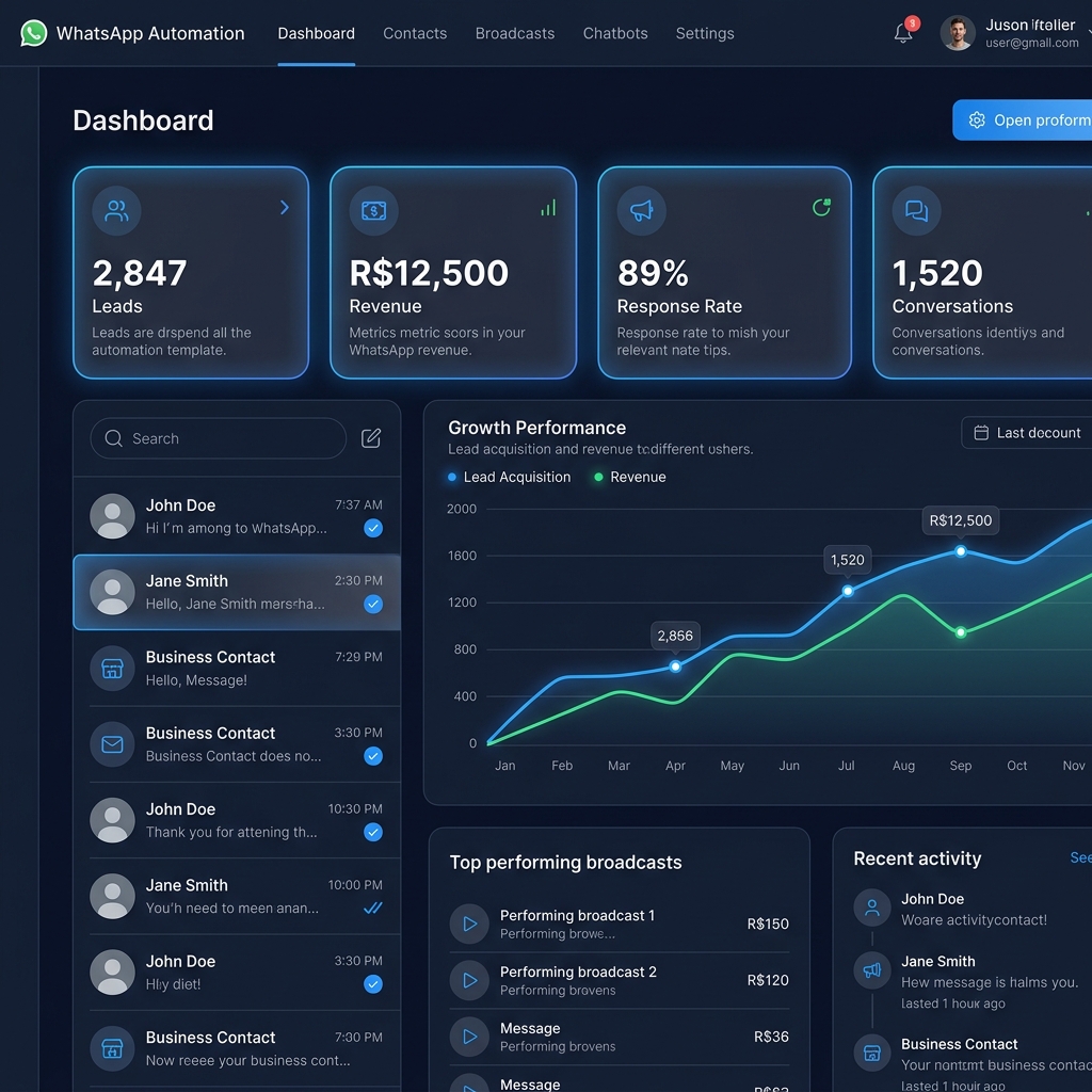 ZAP SAC Dashboard Preview